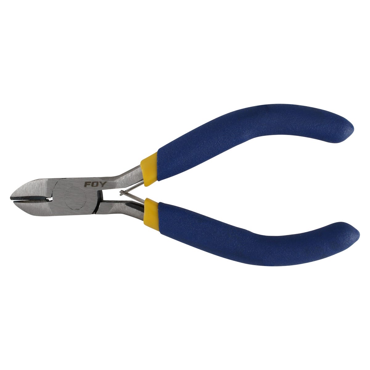 Mini Pinza Para Electrónica Con Mango De Vinil Corte Diagonal De 4-5/16, Foy 142222