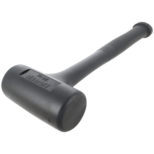 Mazo De Golpe Seco Tapas Fijas De Alto Impacto Con Mango 10-5/64, 24 Oz, Urrea 1424G