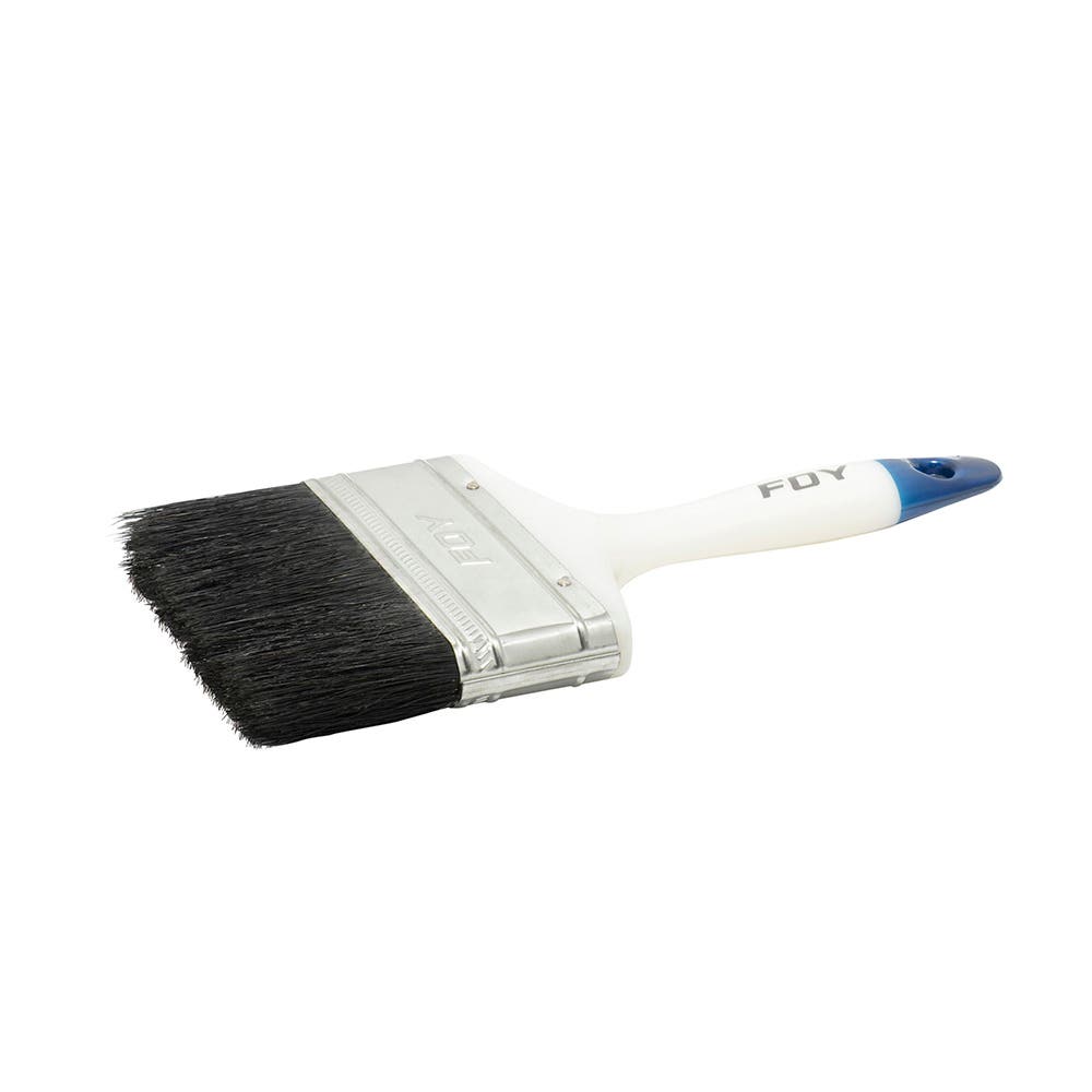 Brocha De Cerdas Naturales Con Mango Plástico 5 x 54 mm, Grosor De Cerda 18.5 mm, Foy 142657