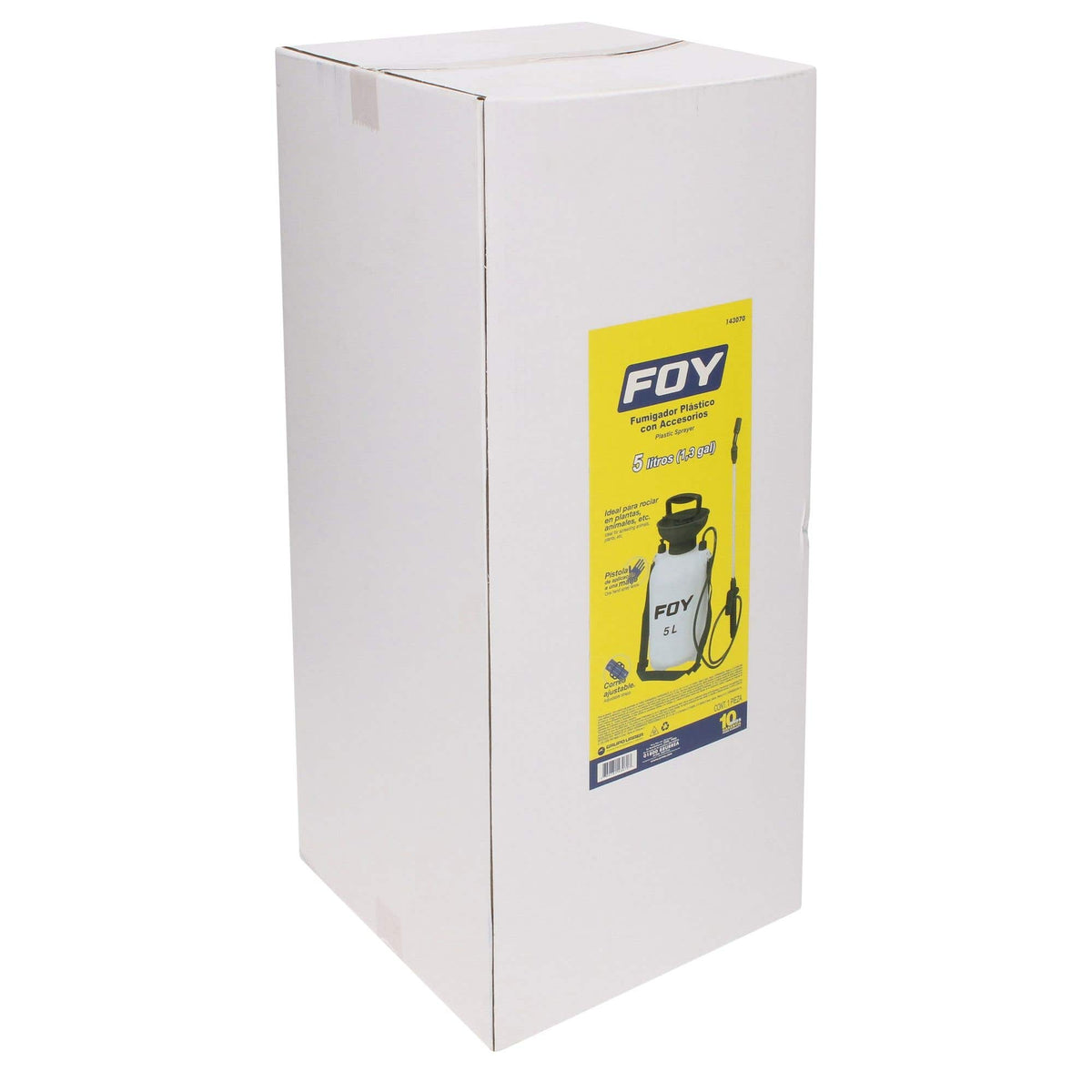Fumigador Con Varilla Plástica 5 Lt, Foy 143070