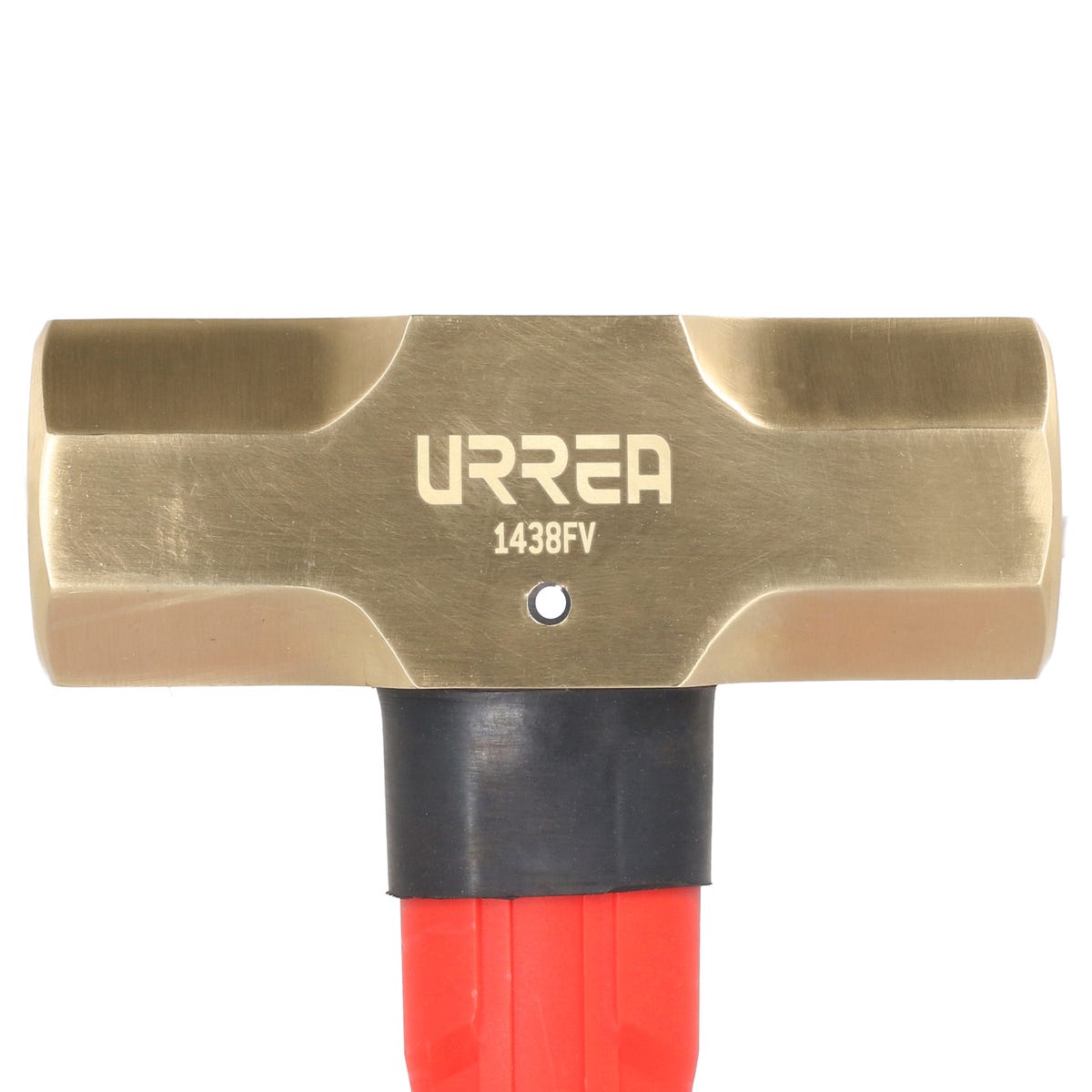 Marro De Bronce Con Mango Largo De Fibra De Vidrio 27.5, 8 Lb, Urrea 1438FV
