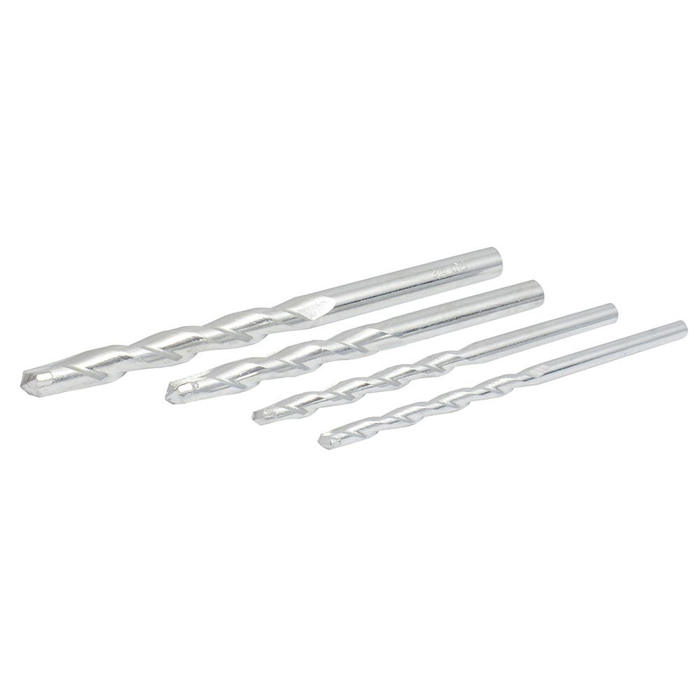 Juego De Brocas Para Concreto Con Punta De Tungsteno, 4 Piezas, Foy 144140