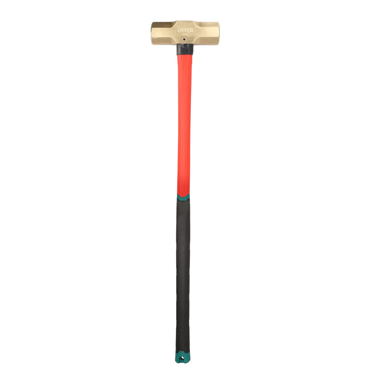 Marro De Bronce Con Mango Largo De Fibra De Vidrio 35, 14 Lb, Urrea 1444FV