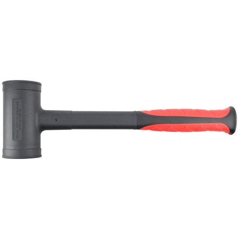 Mazo De Golpe Seco Tapas Fijas Con Mango Rubber Grip 11-31/32, 45 Oz, Urrea 1445FG