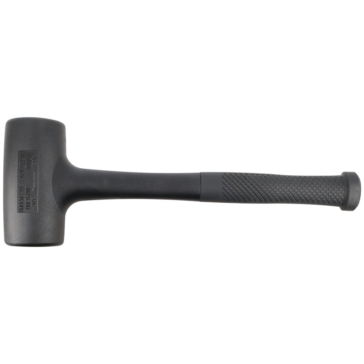 Mazo De Golpe Seco Tapas Fijas De Alto Impacto Con Mango 12-1/8, 48 Oz, Urrea 1448G