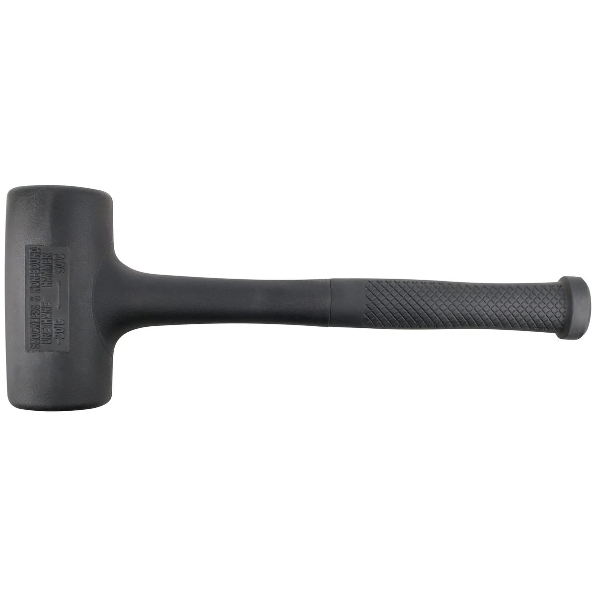 Mazo De Golpe Seco Tapas Fijas De Alto Impacto Con Mango 12-1/8, 52 Oz, Urrea 1452G
