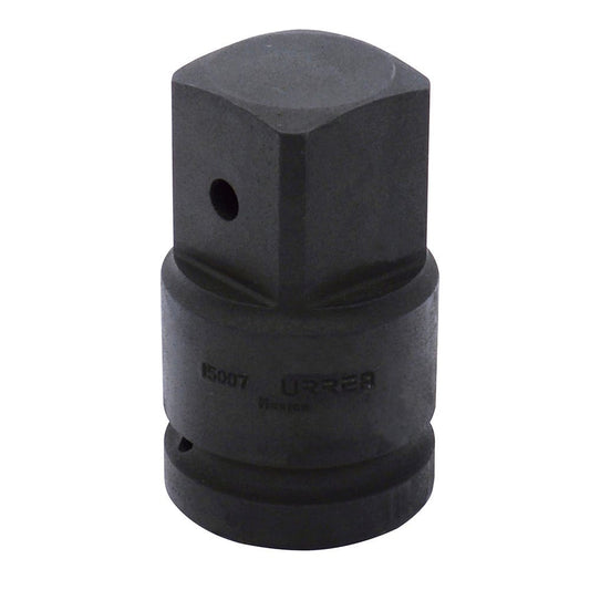 Adaptador Con Barreno Pasado Para Dado De Impacto Cuadro De 1 Hembra A 1-1/2 Macho, Urrea 15007