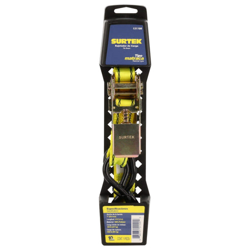 Sujetador Con Matraca 1 x 1.8 m x 227 kg, Surtek 151100