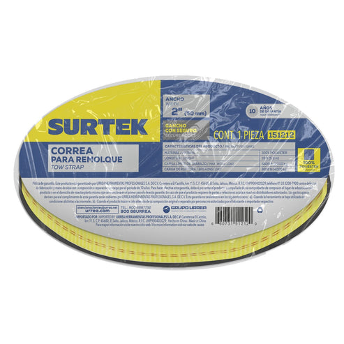 Correa Para Remolque 50 mm x 5.8 m, Surtek 151212