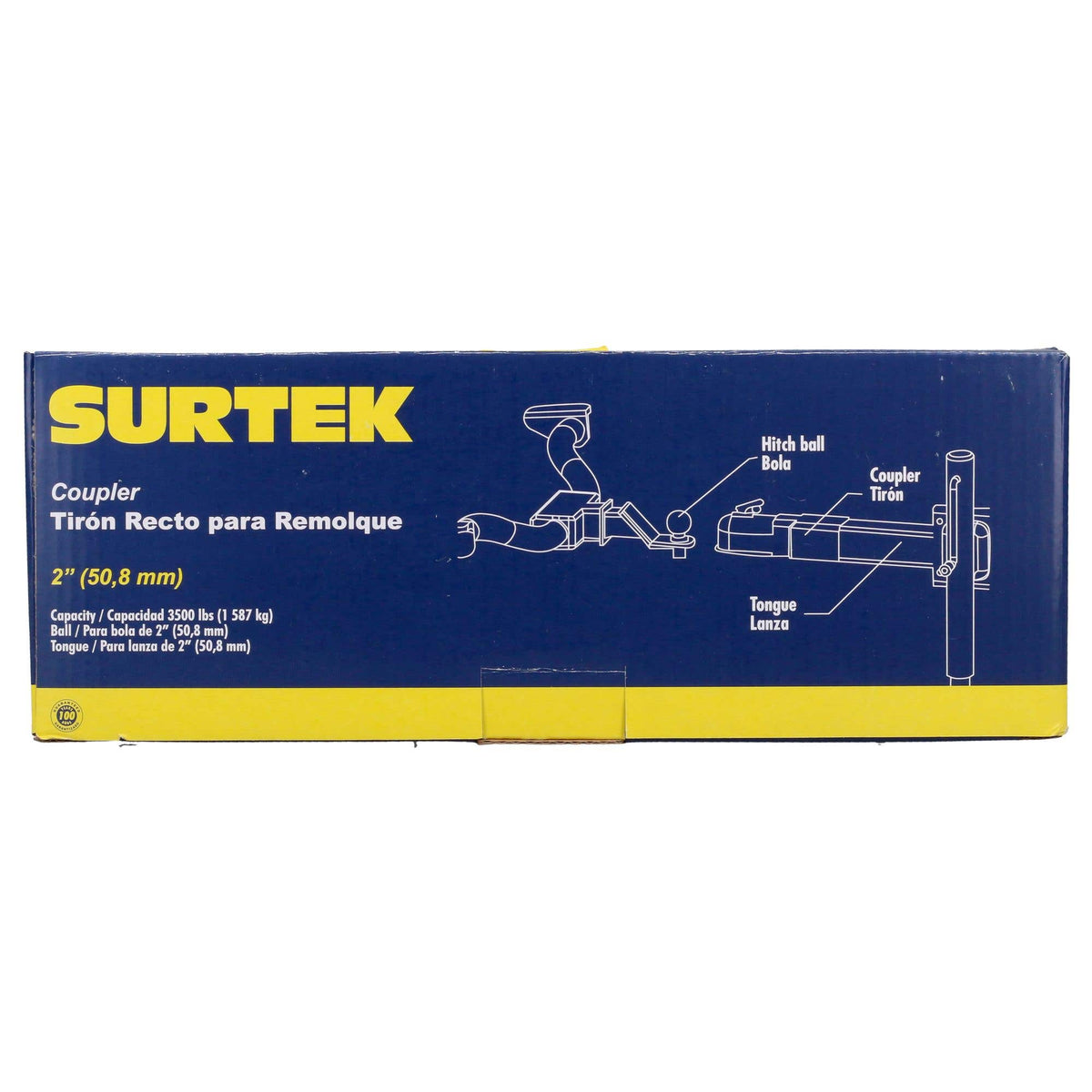 Acoplador Para Remolque 2, Surtek 151226