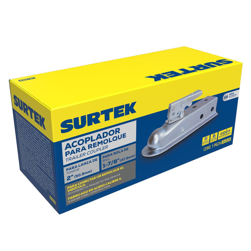 Acoplador Para Remolque 1-7/8, Surtek 151229