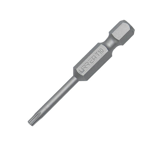 Punta Torx De Poder Hexágono De 1/4, T10 x 1-15/16, Urrea 16012