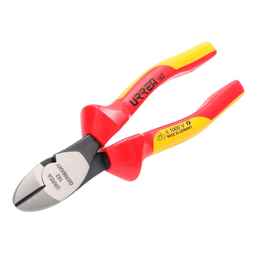 Pinza Aislada 1000V Corte Diagonal 7" Urrea 182