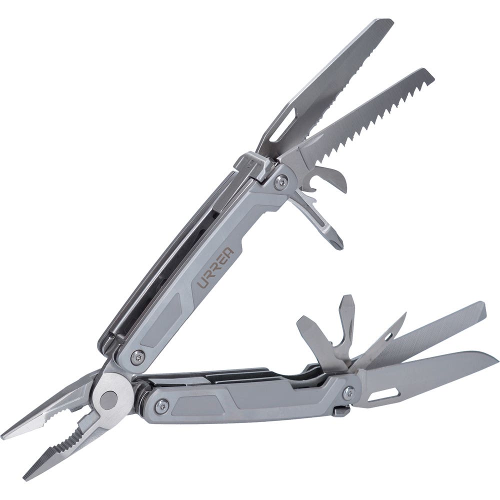 Pinza Multiherramienta Con Mango De Acero Inoxidable 16 En 1 De 7, Urrea 18566
