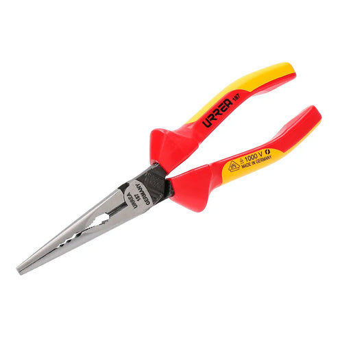 Pinza Aislada 1000V Punta Larga Con Filo De Corte 7-7/8" Urrea 187