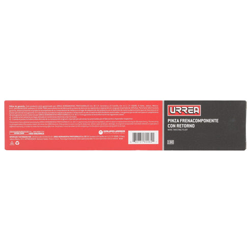 Pinza Frena Componente Con Retorno 9-1/4, Urrea 190