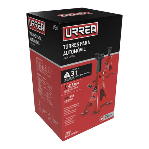 Torres Para Automóvil Con Perno, 3 Ton, Urrea 194P