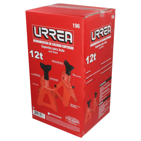 Torres Para Automóvil De Hierro Fundido 12 Ton, 2 Piezas, Urrea 196