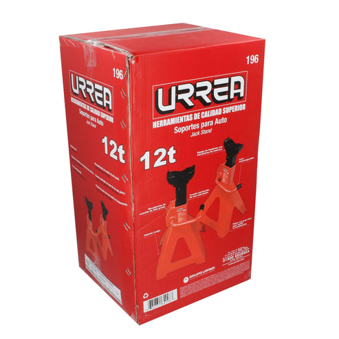 Torres Para Automóvil De Hierro Fundido 12 Ton, 2 Piezas, Urrea 196