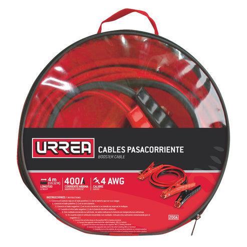 Cables Pasa Corriente, 4.8 m, Urrea 200A
