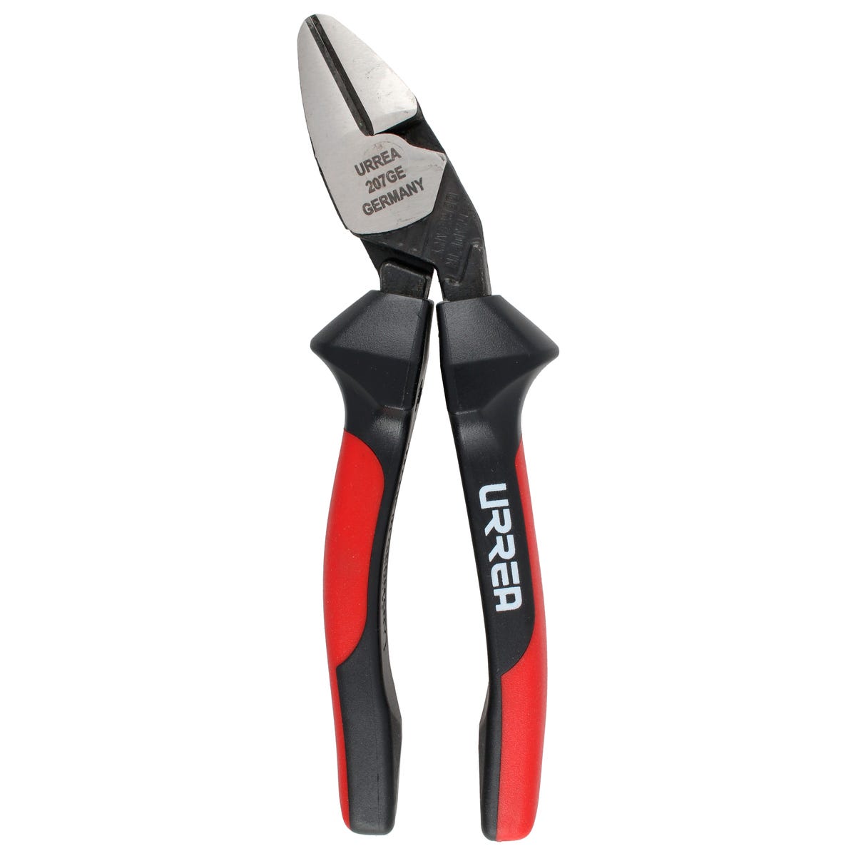 Pinza Para Electricista Con Mango Bimaterial Ergonómica Alta Palanca Corte Diagonal De 7, Urrea 207GE