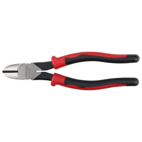 Pinza Para Electricista Con Mango Bimaterial Corte Diagonal Alta Palanca De 7-3/4, Urrea 207GX