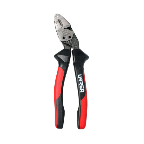 Pinza Para Electricista Con Mango Bimaterial Ergonómica Alta Palanca Corte Diagonal De 7, Urrea 207PE