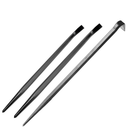 Juego De Barras De Alineación Con Punta Curva Forjada, 3 Piezas, Urrea 21003