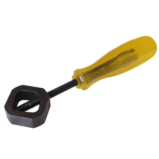 Porta Cincel Cuadrado Con Mango Ergonómico De Plástico 8-1/2, Urrea 2108A