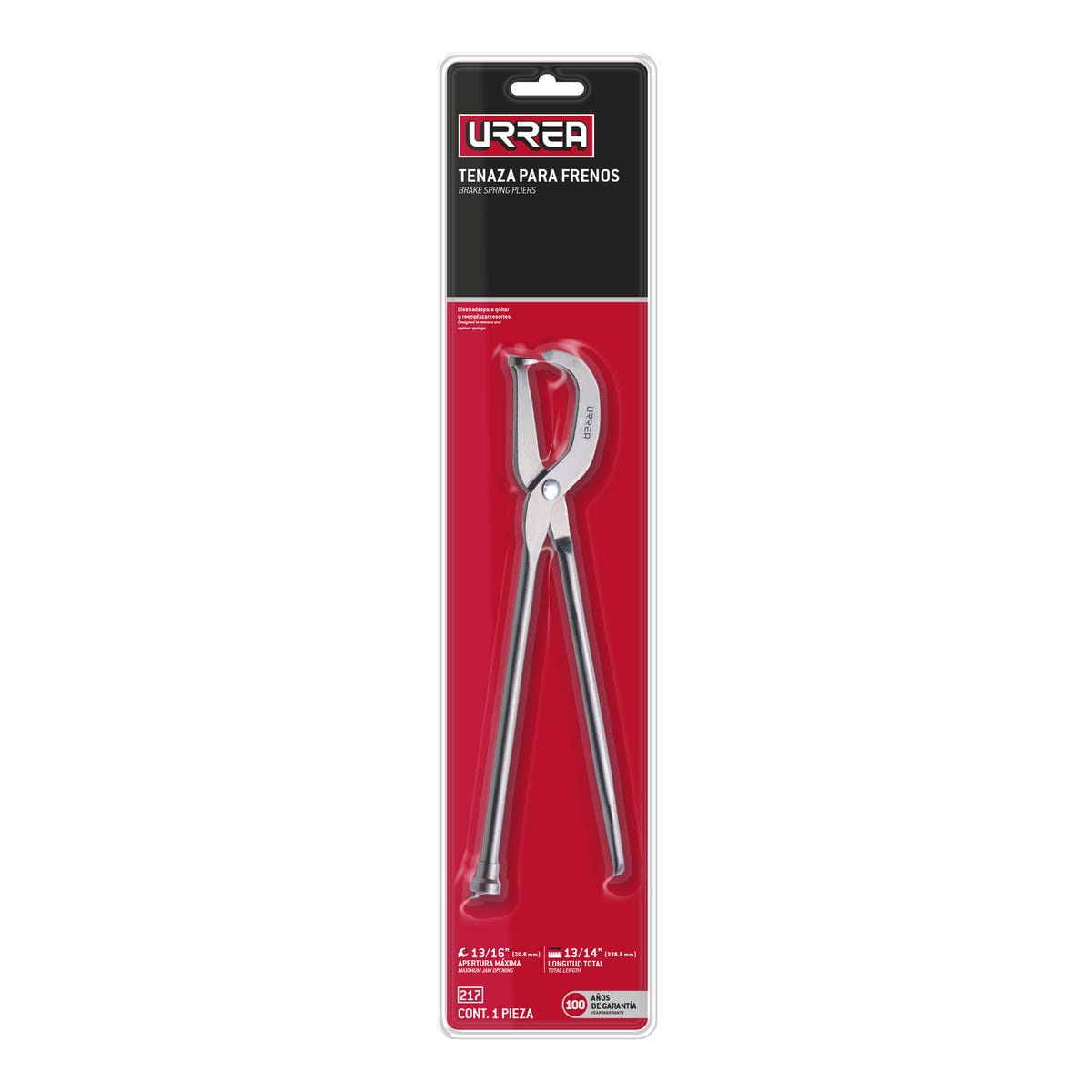 Tenazas Para Frenos 13/16 Longitud 13-1/4, Urrea 217