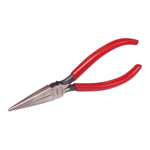 Pinza Para Electricista Con Mango Rubber Grip Punta Plana Conica Sin Corte De 6-5/8, Urrea 220G