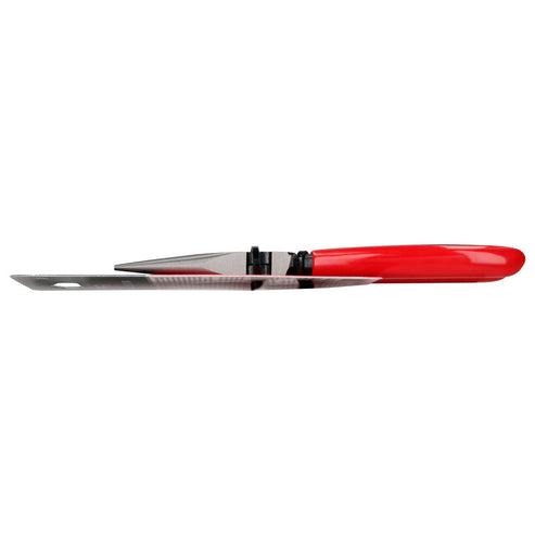 Pinza Para Electricista Con Mango Rubber Grip Punta Plana Conica Sin Corte De 6-5/8, Urrea 220G