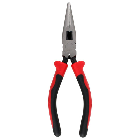 Pinza Para Electricista Con Mango Bimaterial Punta Larga Corte Lateral De 6-23/32, Urrea 226GRX