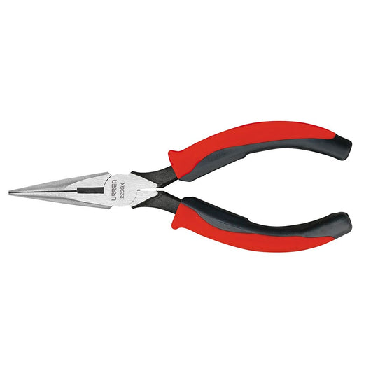 Pinza Para Electricista Con Mango Bimaterial Punta Larga Corte Lateral C/resorte 6-23/32, Urrea 226GX