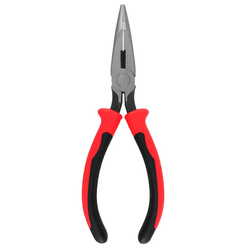 Pinza Para Electricista Con Mango Bimaterial Punta Larga Corte Lateral C/resorte 6-23/32, Urrea 226GX