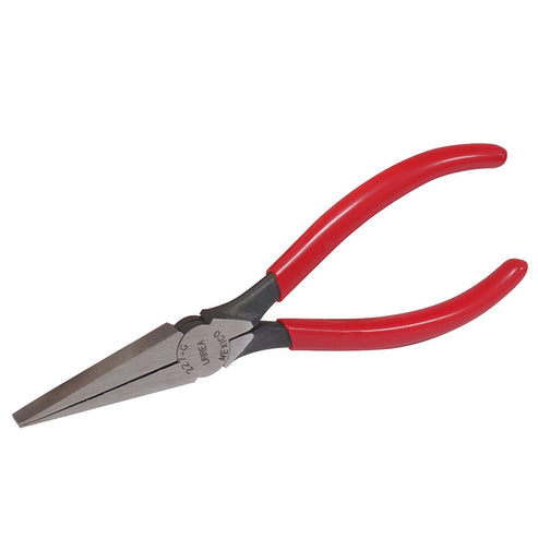 Pinza Para Electricista Con Mango Rubber Grip Punta Plana Sin Corte De 6-5/8, Urrea 227G