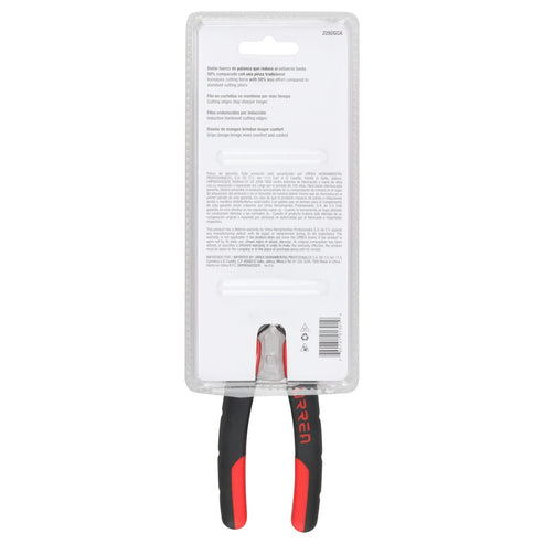 Pinza Para Electricista Con Mango Bimaterial Palanca Compuesta Punta Larga De 8, Urrea 2292GCA