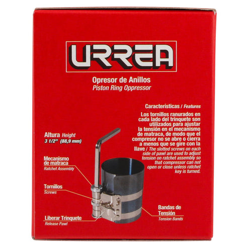 Opresor De Anillos 3-1/2 A 7, Urrea 2317