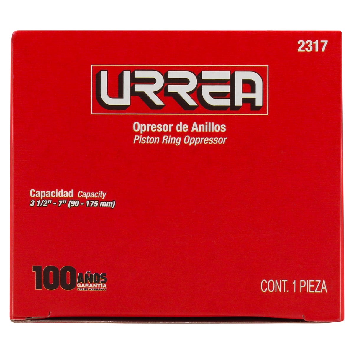 Opresor De Anillos 3-1/2 A 7, Urrea 2317