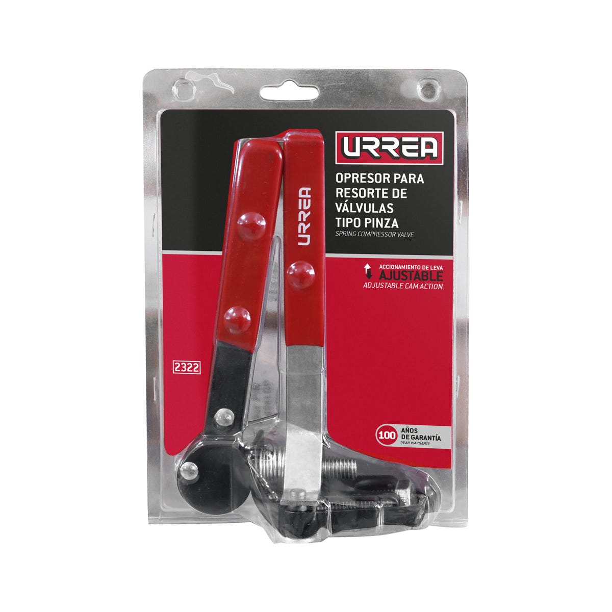 Pinza Opresora De Resorte De Válvulas De 7/8 A 2-1/4, Urrea 2322