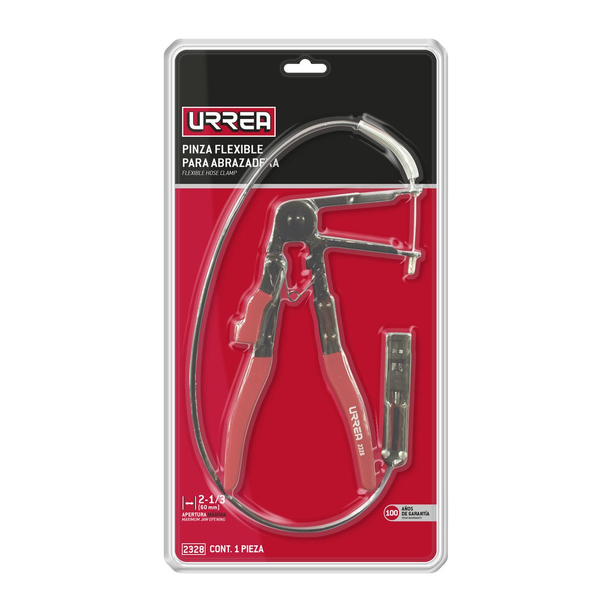 Pinza Para Abrazaderas Flexible 9, Urrea 2328