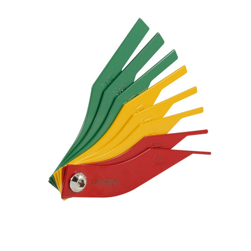 Calibrador De Balatas Métrico, 8 Hojas, Urrea 2337