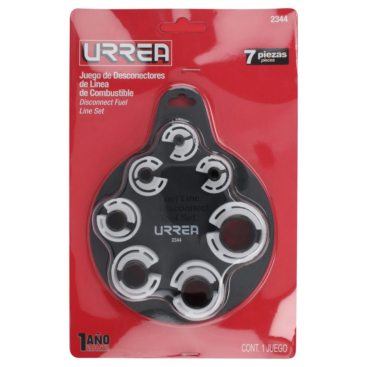 Juego Desconectores Para Líneas De Combustible, 7 Piezas, Urrea 2344