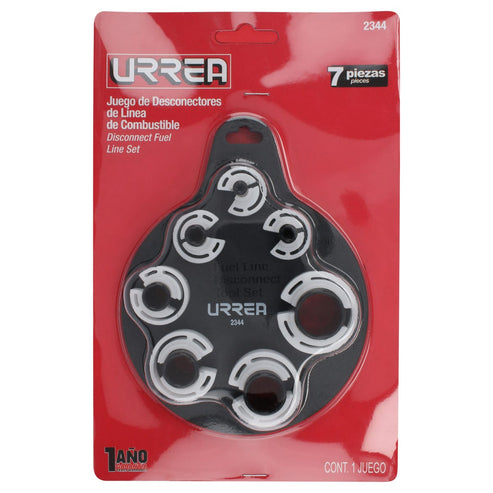 Juego Desconectores Para Líneas De Combustible, 7 Piezas, Urrea 2344