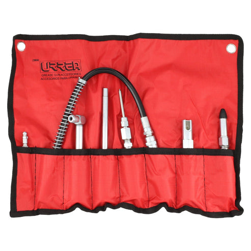 Juego De Accesorios Para Inyector De Grasa, 7 Piezas, Urrea 23600