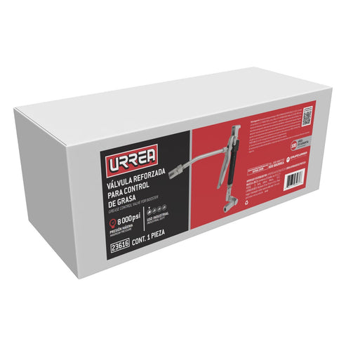 Válvula Reforzadas Para Control Grasa 8000 PSI, Urrea 23616