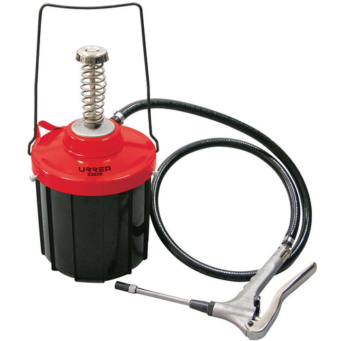 Inyector De Grasa Con Cubeta De Alta Presión De 5 kg, 10000 PSI, Urrea 23620