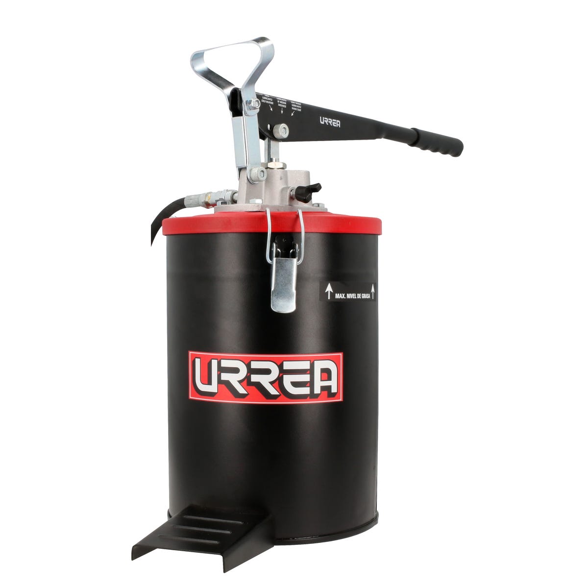 Inyector De Grasa Con Cubeta De Presión Variable De 10 kg, 4000 PSI, Urrea 23621