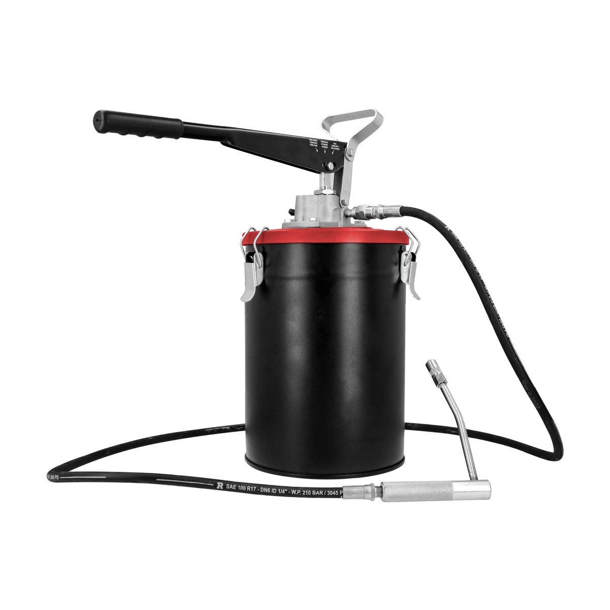 Inyector De Grasa Con Cubeta De Presión Variable De 10 kg, 4000 PSI, Urrea 23621