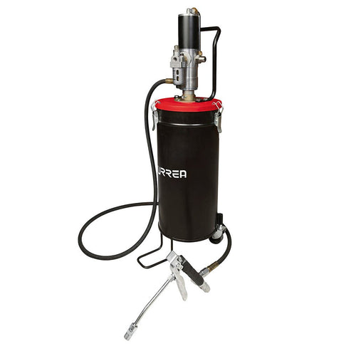 Inyector De Grasa Con Cubeta Neumático De 15 kg, 7500 PSI, Urrea 23628
